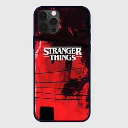 Чехол для iPhone 12 Pro Stranger Things: Red Dream, цвет: 3D-черный