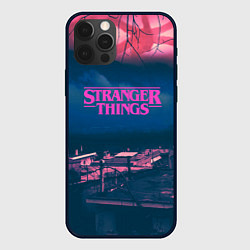 Чехол iPhone 12 Pro Stranger Things: Pink Heaven