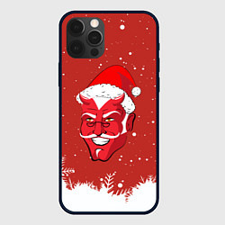 Чехол iPhone 12 Pro Сатана Санта