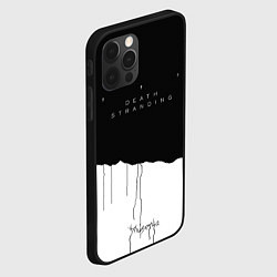 Чехол для iPhone 12 Pro Death Stranding: Black & White, цвет: 3D-черный — фото 2