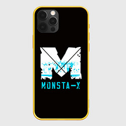 Чехол для iPhone 12 Pro MONSTA X, цвет: 3D-желтый