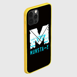 Чехол для iPhone 12 Pro MONSTA X, цвет: 3D-желтый — фото 2