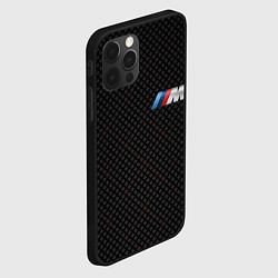 Чехол для iPhone 12 Pro BMW M: Dark Side, цвет: 3D-черный — фото 2