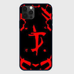 Чехол для iPhone 12 Pro DOOM: Red Slayer, цвет: 3D-черный