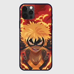 Чехол для iPhone 12 Pro Boku no Hero Academia, цвет: 3D-черный