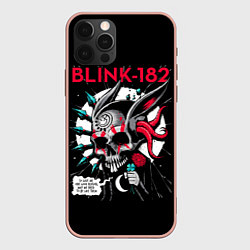 Чехол для iPhone 12 Pro Blink-182: Death Punk, цвет: 3D-светло-розовый