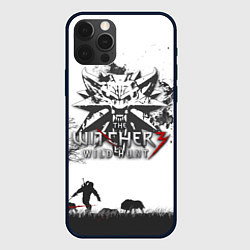 Чехол для iPhone 12 Pro The Witcher 3: Wild Hunt, цвет: 3D-черный