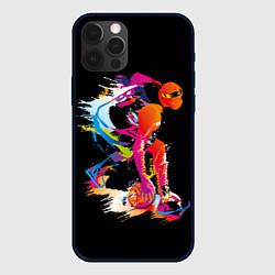 Чехол для iPhone 12 Pro Баскетболист Карим Абдул-Джаббар, цвет: 3D-черный