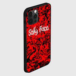 Чехол для iPhone 12 Pro Sally Face: Red Bloody, цвет: 3D-черный — фото 2