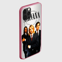 Чехол для iPhone 12 Pro Nirvana, цвет: 3D-малиновый — фото 2