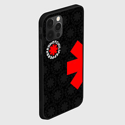 Чехол для iPhone 12 Pro RED HOT CHILI PEPPERS, цвет: 3D-черный — фото 2