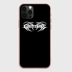 Чехол для iPhone 12 Pro GHOSTEMANE, цвет: 3D-светло-розовый