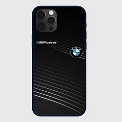 Чехол для iPhone 12 Pro BMW, цвет: 3D-черный