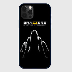 Чехол для iPhone 12 Pro Brazzers - casting producer, цвет: 3D-черный