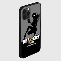 Чехол для iPhone 12 Pro Brazzers team Casting-producer, цвет: 3D-черный — фото 2