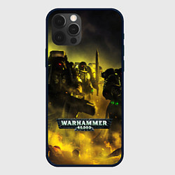 Чехол для iPhone 12 Pro Warhammer 40K - Космические Десантники, цвет: 3D-черный