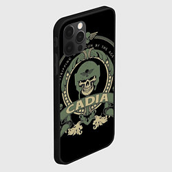 Чехол для iPhone 12 Pro Вархаммер - Cadia skull, цвет: 3D-черный — фото 2