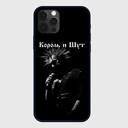 Чехол для iPhone 12 Pro КОРОЛЬ И ШУТ, цвет: 3D-черный