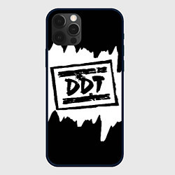 Чехол для iPhone 12 Pro ДДТ, цвет: 3D-черный