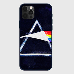 Чехол для iPhone 12 Pro PINK FLOYD, цвет: 3D-черный