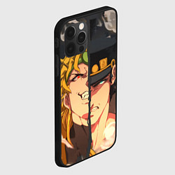 Чехол для iPhone 12 Pro Dio Brando x Jotaro, цвет: 3D-черный — фото 2
