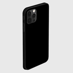 Чехол для iPhone 12 Pro Без дизайна, цвет: 3D-черный — фото 2