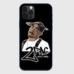 Чехол для iPhone 12 Pro 2pac, цвет: 3D-черный