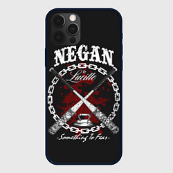 Чехол для iPhone 12 Pro The Walking Dead Negan, цвет: 3D-черный