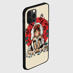 Чехол для iPhone 12 Pro Princess Mononoke, цвет: 3D-черный — фото 2