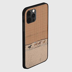 Чехол для iPhone 12 Pro Всадники, цвет: 3D-черный — фото 2