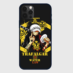 Чехол для iPhone 12 Pro One Piece Trafalgar Water, цвет: 3D-черный