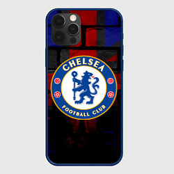 Чехол для iPhone 12 Pro Chelsea, цвет: 3D-тёмно-синий