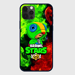 Чехол iPhone 12 Pro BRAWL STARS LEON