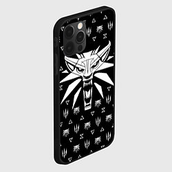 Чехол для iPhone 12 Pro ВЕДЬМАК, цвет: 3D-черный — фото 2