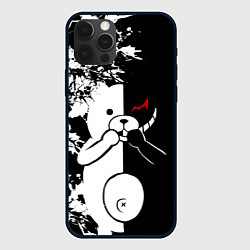 Чехол для iPhone 12 Pro Monokuma, цвет: 3D-черный