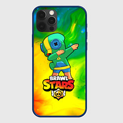 Чехол iPhone 12 Pro Brawl Stars Leon, Dab