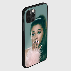 Чехол для iPhone 12 Pro Ariana Grande Ариана Гранде, цвет: 3D-черный — фото 2