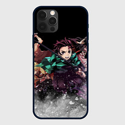 Чехол для iPhone 12 Pro KIMETSU NO YAIBA, цвет: 3D-черный