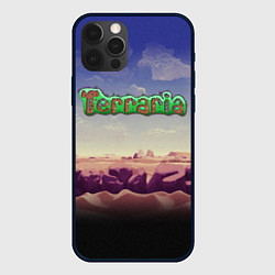 Чехол для iPhone 12 Pro Terraria, цвет: 3D-черный