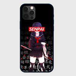 Чехол для iPhone 12 Pro SENPAI ANIME, цвет: 3D-черный