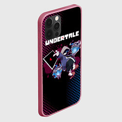 Чехол для iPhone 12 Pro UNDERTALE, цвет: 3D-малиновый — фото 2