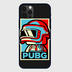 Чехол для iPhone 12 Pro PUBG, цвет: 3D-черный