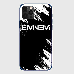 Чехол для iPhone 12 Pro EMINEM, цвет: 3D-тёмно-синий