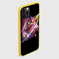 Чехол для iPhone 12 Pro Shaman king, цвет: 3D-желтый — фото 2