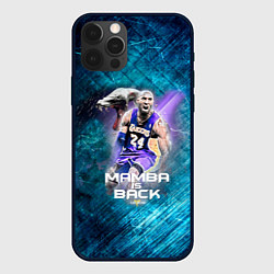 Чехол для iPhone 12 Pro Kobe Bryant, цвет: 3D-черный