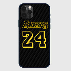 Чехол для iPhone 12 Pro Kobe Bryant, цвет: 3D-черный