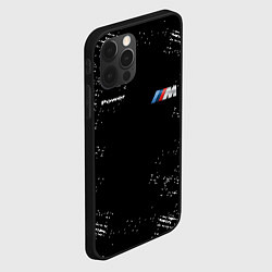 Чехол для iPhone 12 Pro BMW, цвет: 3D-черный — фото 2