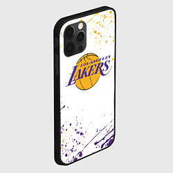 Чехол для iPhone 12 Pro LA LAKERS, цвет: 3D-черный — фото 2