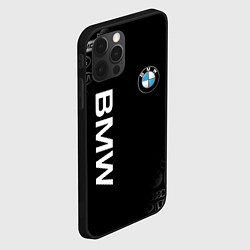 Чехол для iPhone 12 Pro BMW, цвет: 3D-черный — фото 2