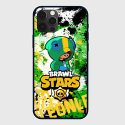 Чехол iPhone 12 Pro Brawl Stars Leon